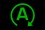 Discovery Sport auto stop/start (green) symbol