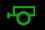 Discovery Sport trailer direction indicators (green) symbol