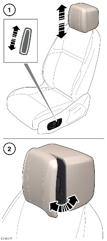 Front shop head restraints