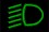 Discovery Sport dipped beam (green) symbol