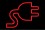 Discovery Sport charging status (red) symbol