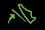 Discovery Sport eco coach pedal not pressed (green) symbol
