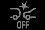 Discovery Sport autonomous emergency (aeb) braking (grey) symbol